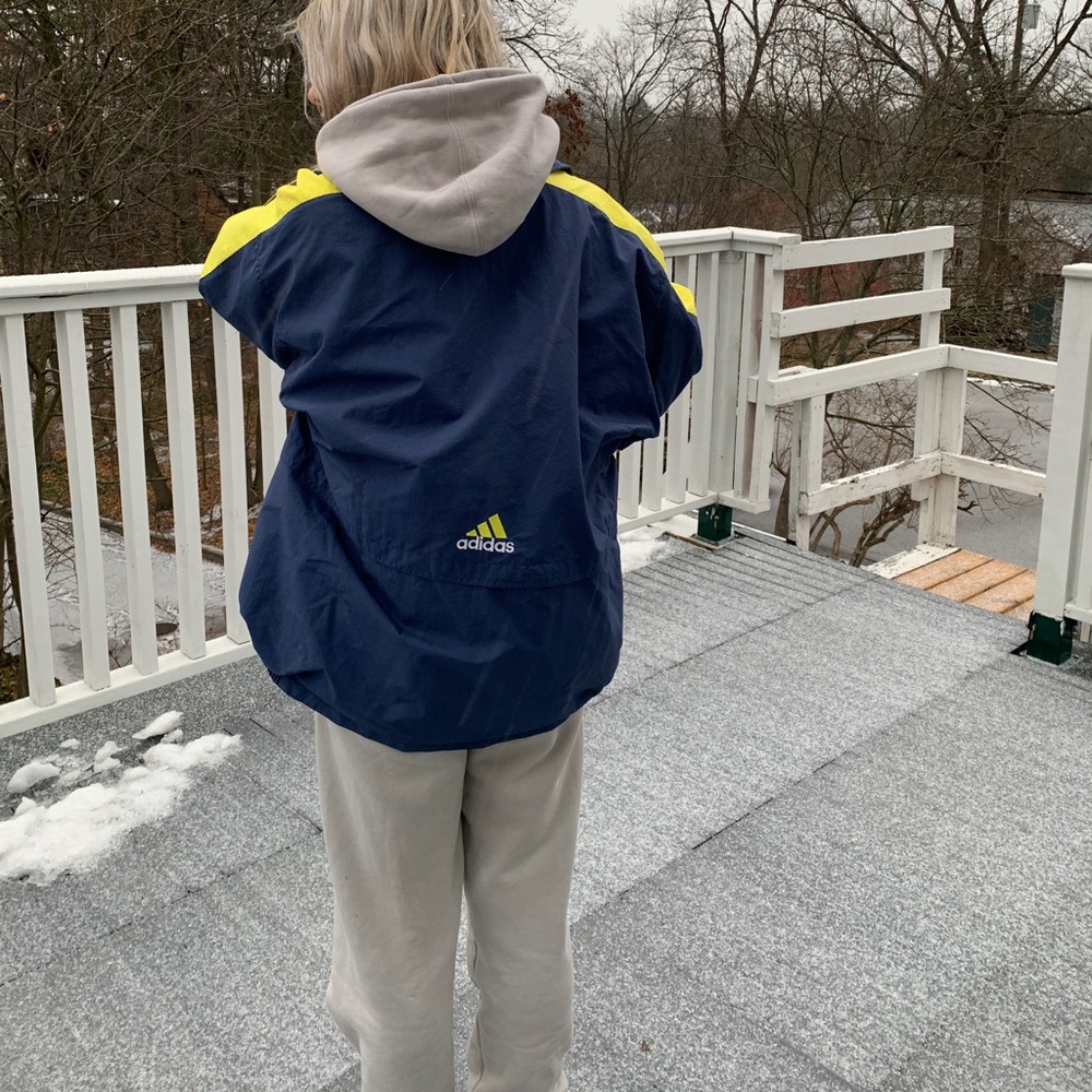Adidas full zip Windbreaker